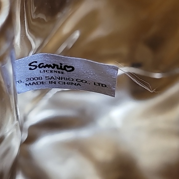 Y2K Hello Kitty Bowler Vinyl Sparkly Shoulder Bag - Picture 10 of 16